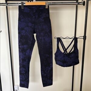 Lululemon Set - Wunder Under Pant (Hi-Rise) and Energy Bra